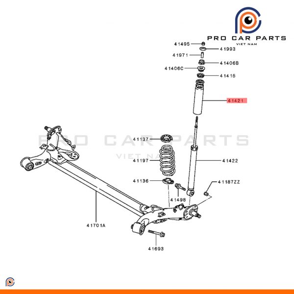 Chụp bụi phuộc sau Mirage 2012-