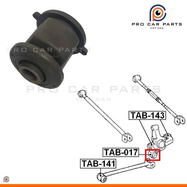 Cao su ngỗng moay ơ sau lớn Camry 2001-2017 (Cục Lớn)