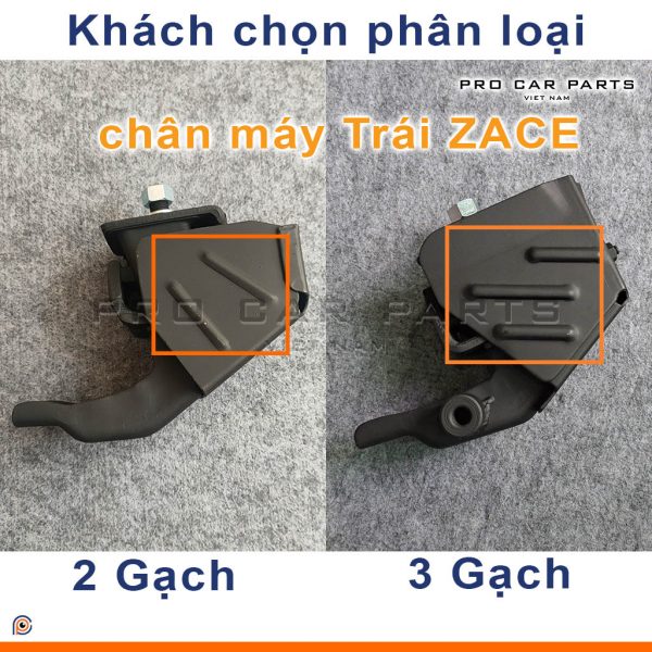 Cao Su Chân Máy Trái Zace (Chân 3 Gạch) - Hình ảnh 7