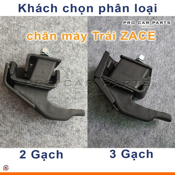 Cao Su Chân Máy Trái Zace (Chân 3 Gạch) - Hình ảnh 8