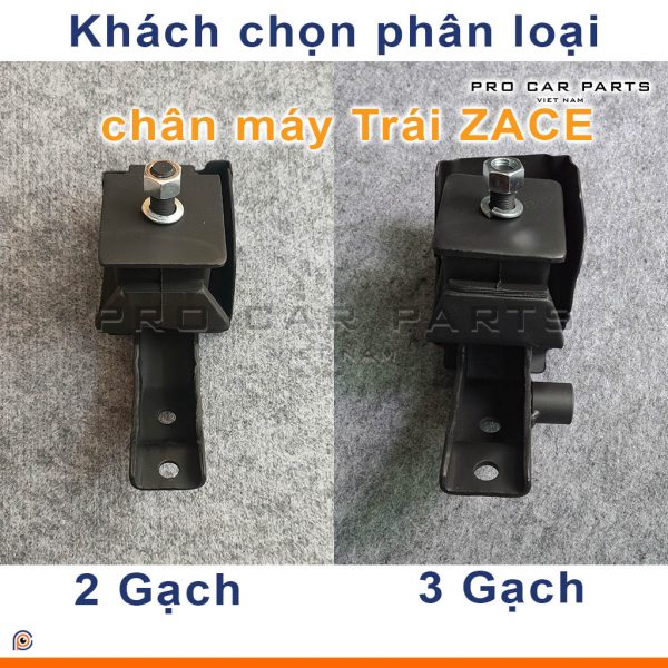 Cao Su Chân Máy Trái Zace (Chân 3 Gạch) - Hình ảnh 9