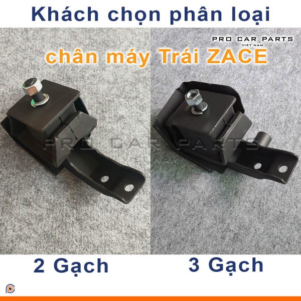 Cao Su Chân Máy Trái Zace (Chân 3 Gạch) - Hình ảnh 10