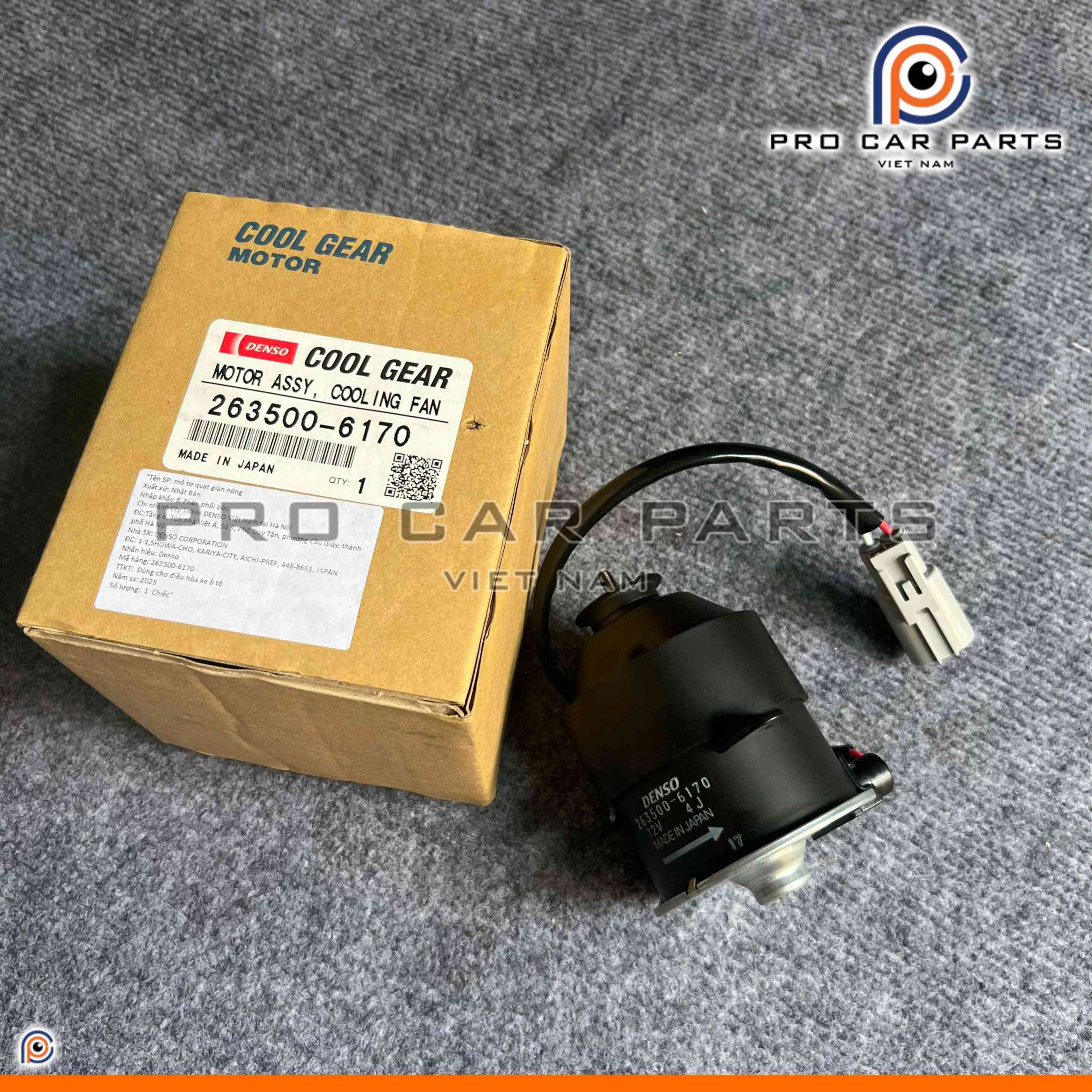 denso motor két nước camry 263500-6180 263500-6170